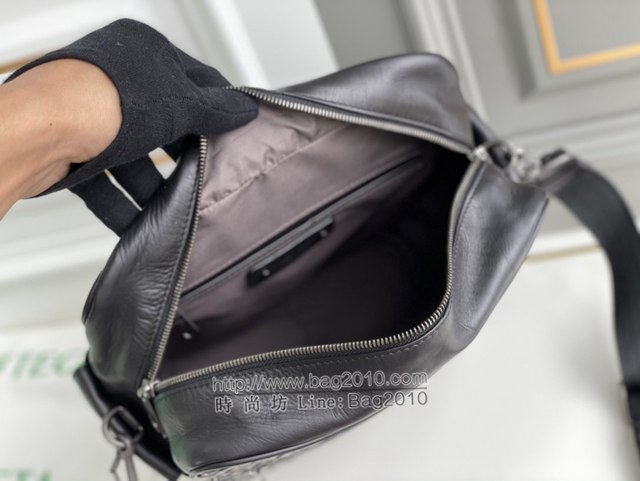 Bottega veneta高端男包 寶緹嘉原單胎牛皮新款雙肩背包 BV經典款編織男包  gxz1362